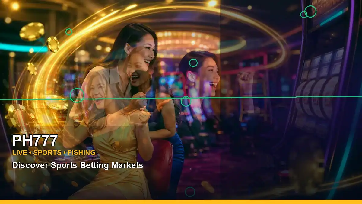 PH777 first casino deposit and wallet options featuring an adult Filipina casino host with a right-diagonal composition